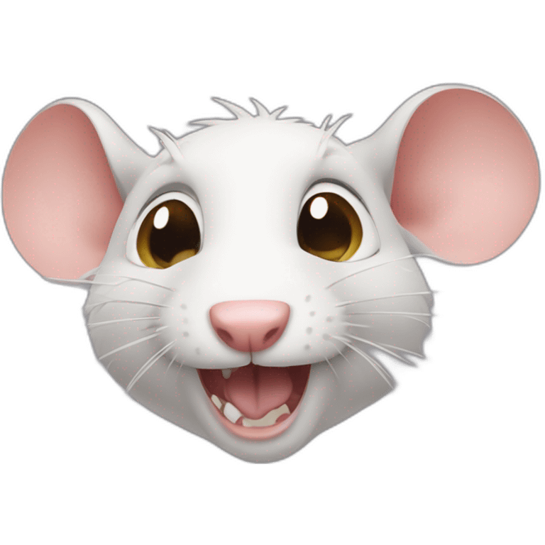 Rat drôle emoji