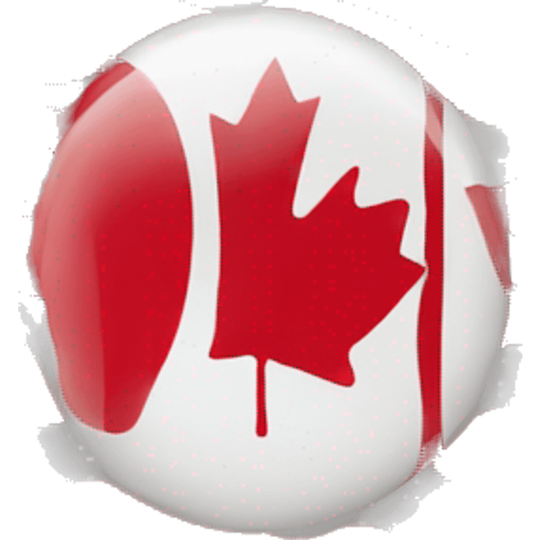 plain canadian flag, not waving emoji