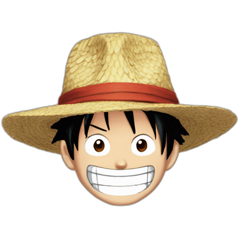 Luffy dans one piece  emoji