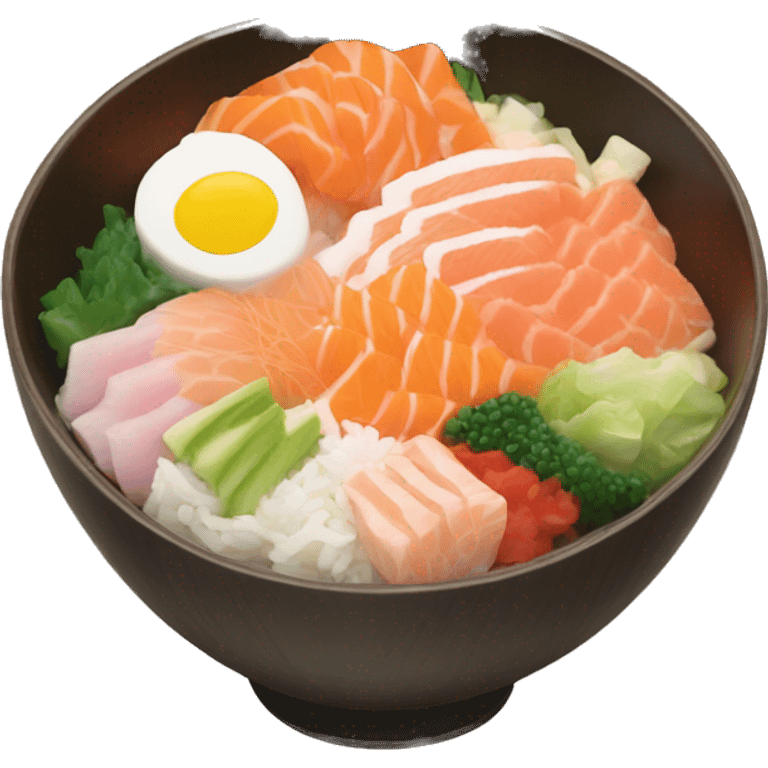 chirashi bowl emoji