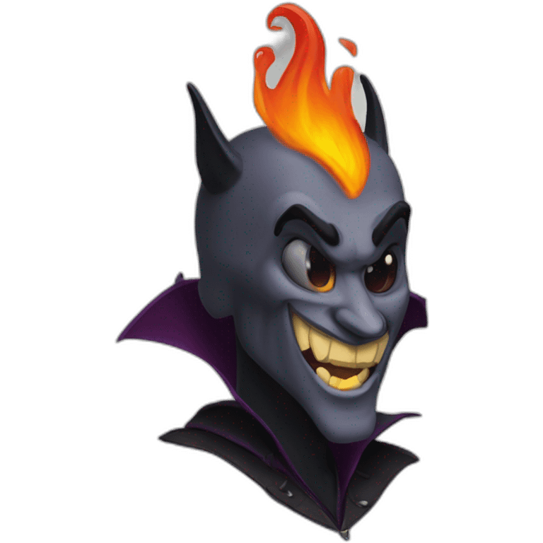 Drac au feu emoji