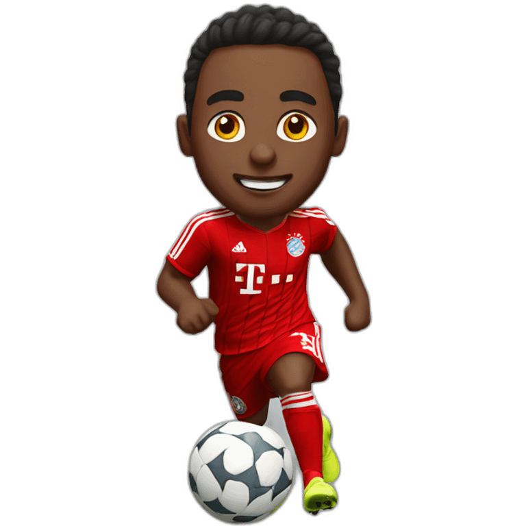 bayern münchen player running emoji