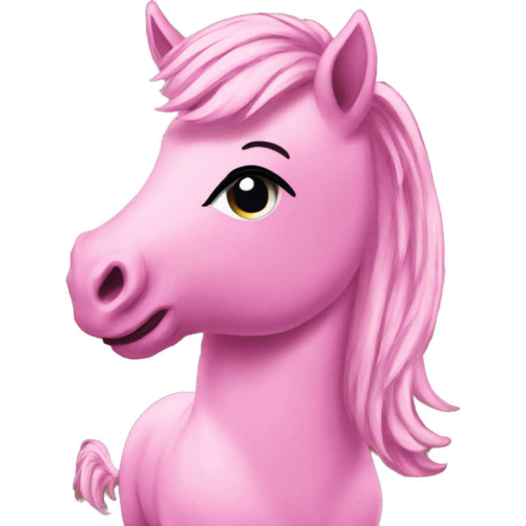 pink pony office emoji