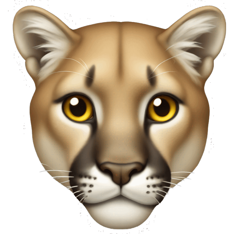 face mountain lion emoji