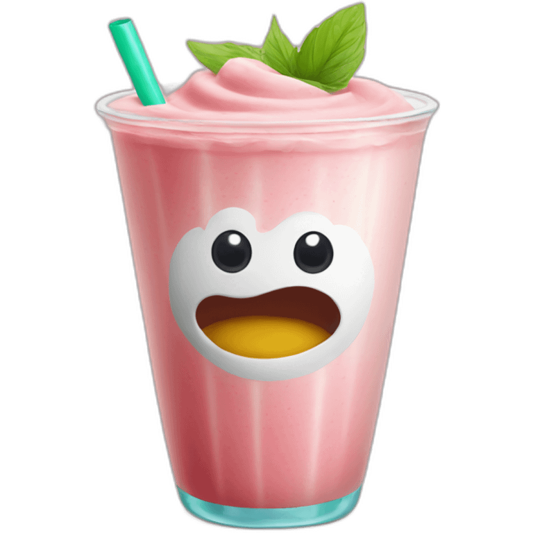 bogomol-drinking-smoothie emoji