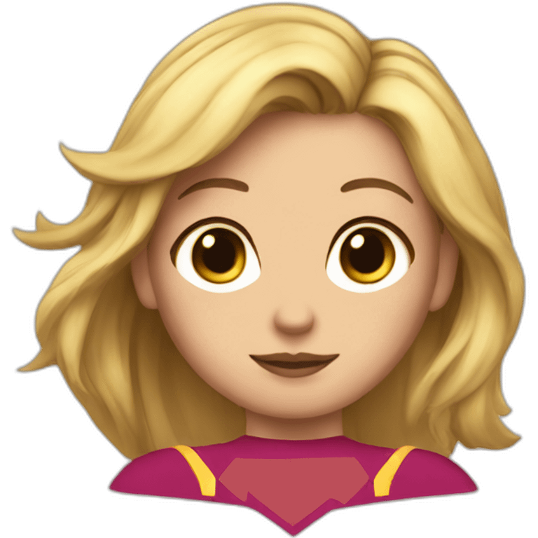 supergirl emoji