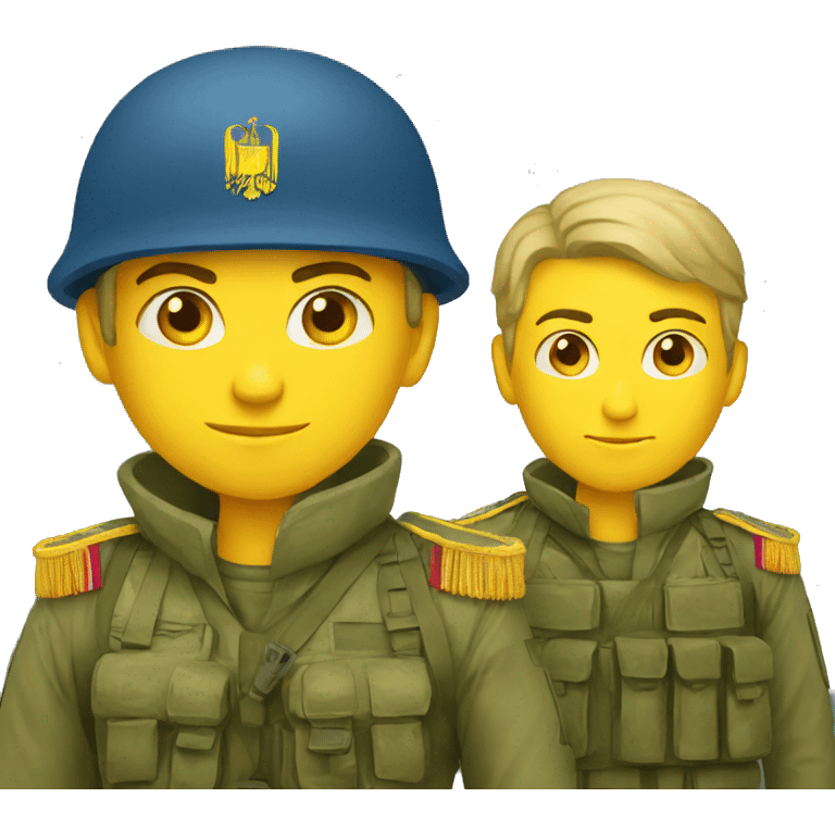 soldiers ukraine emoji