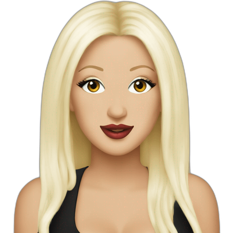 Christina Aguilera emoji