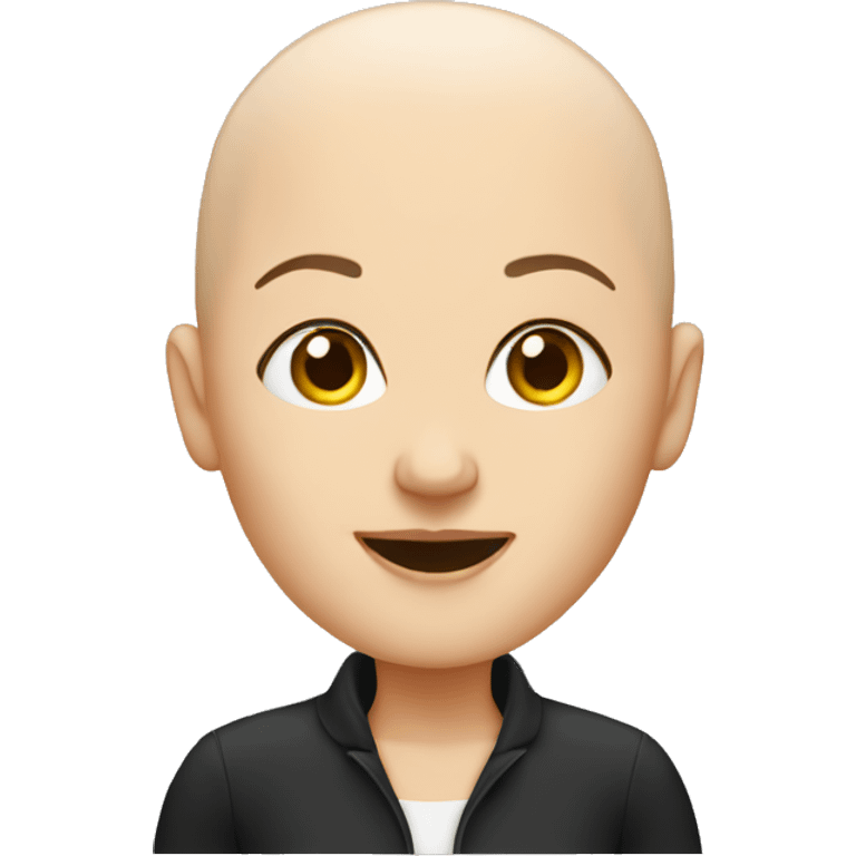 bald women emoji