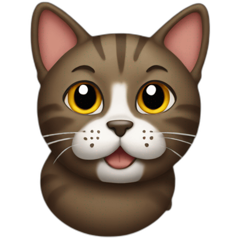 poop cat emoji