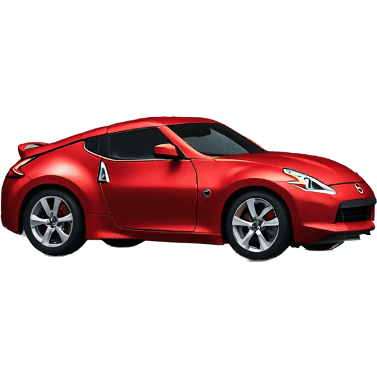 Red nissan 370z  emoji