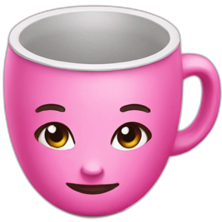 criminal pink girl cup emoji