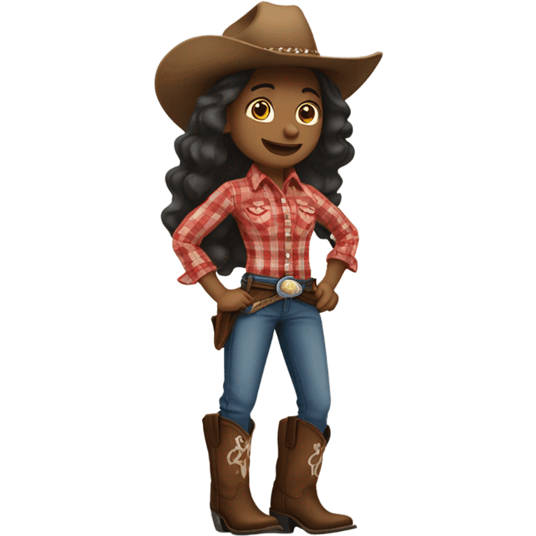 Light skin cow girl   emoji