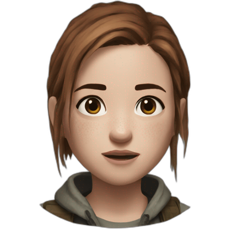 Ellie the last of us emoji