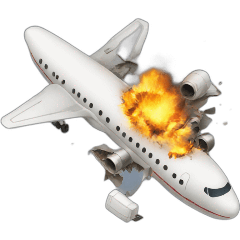 airplane crash emoji