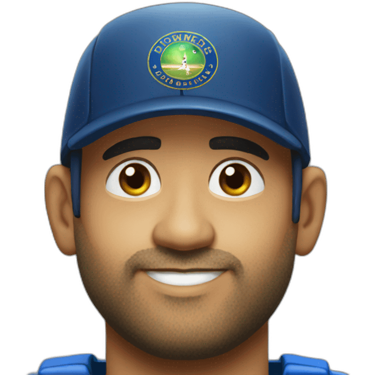 Dhoni emoji