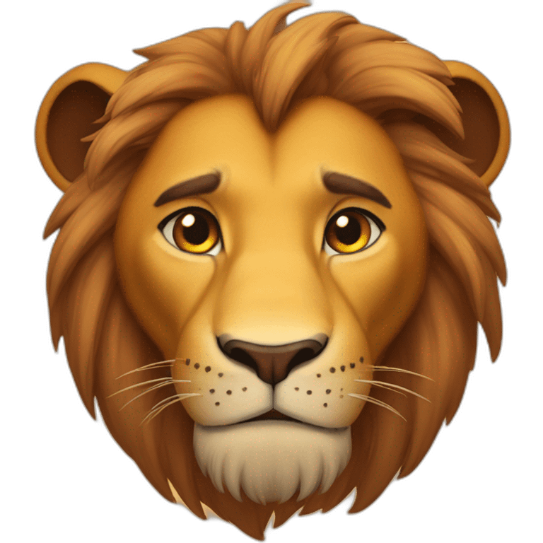 Lion king emoji