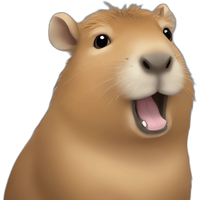 Capybara emoji