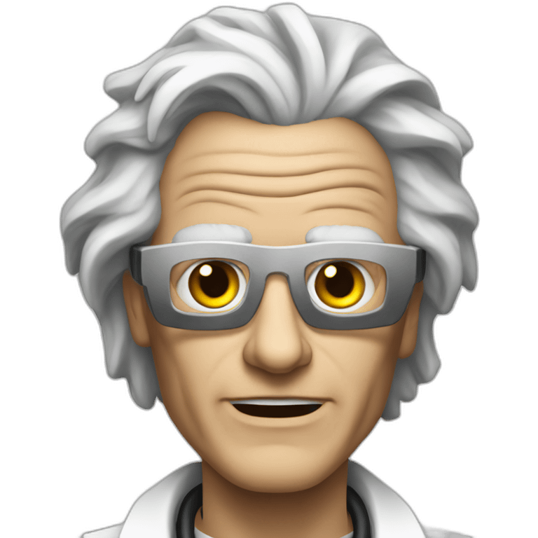 dr emmett brown emoji