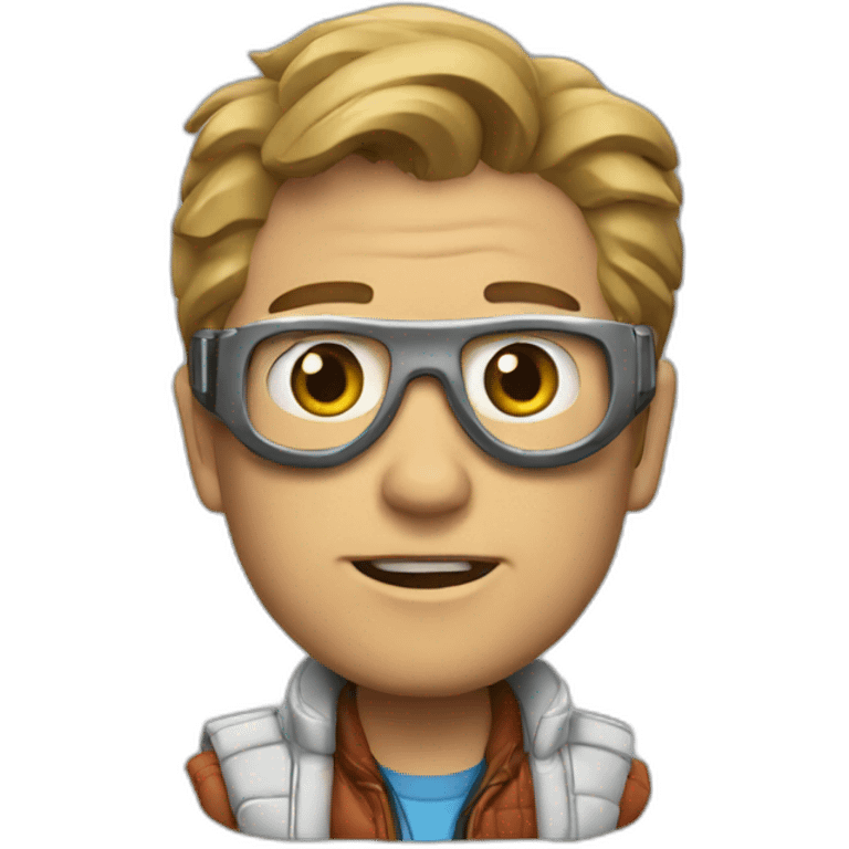 Back to the future emoji