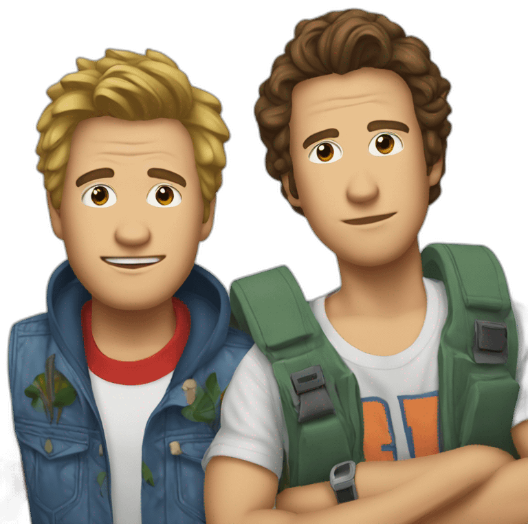 mcfly et carlito emoji