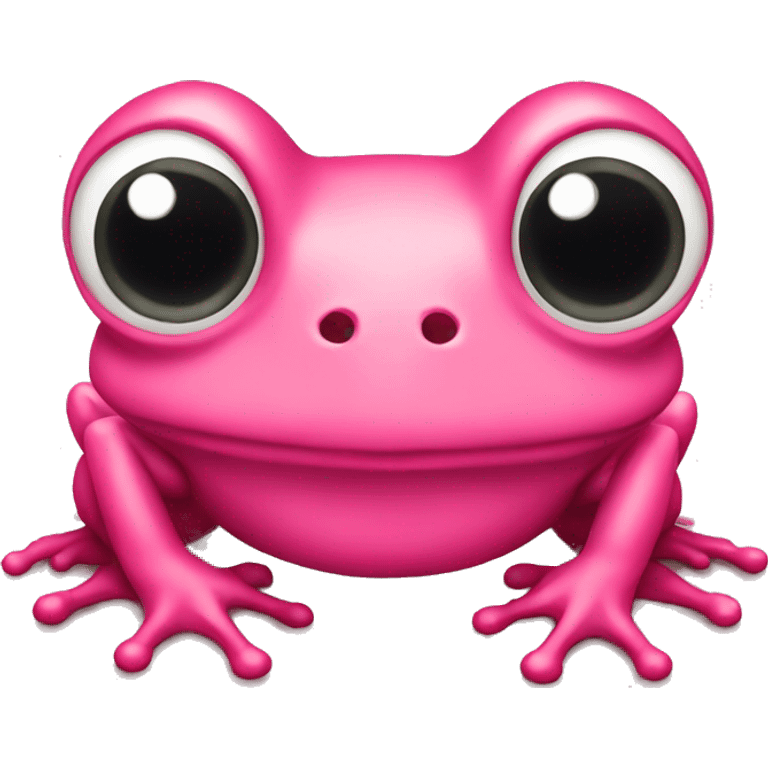 pink frog  emoji