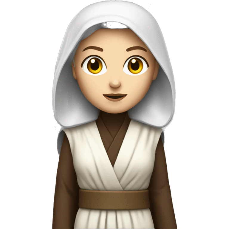 jedi master female white emoji