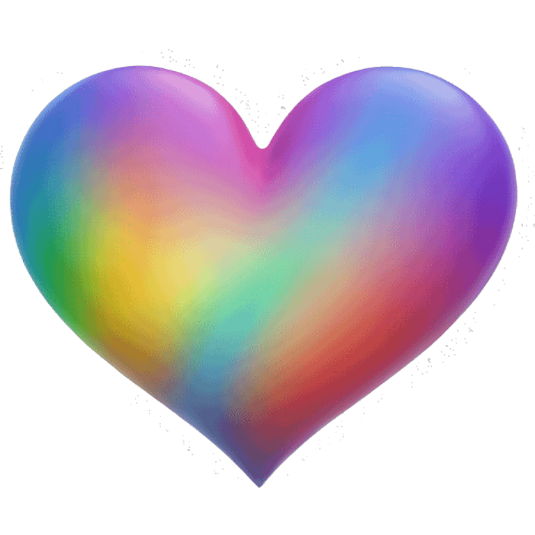 rainbow heart emoji