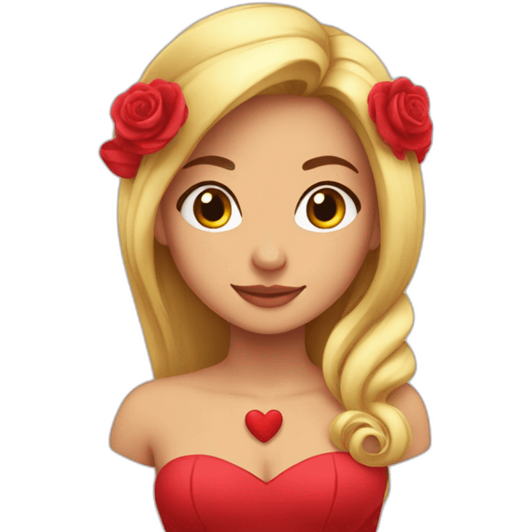 Reina de Corazones emoji