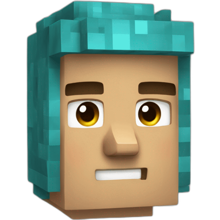 Mincraft Steve  emoji