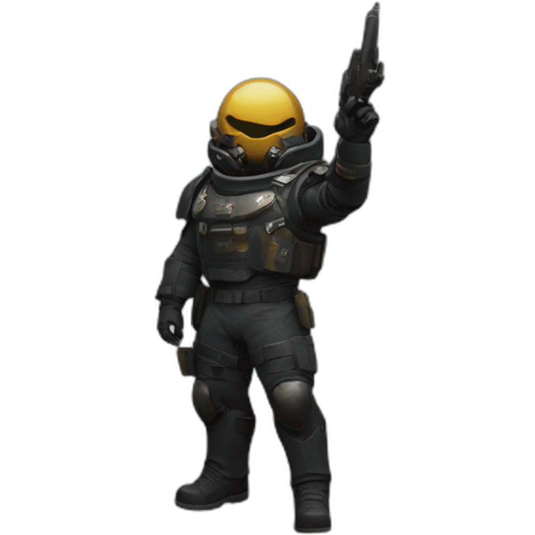 helldivers salute emoji