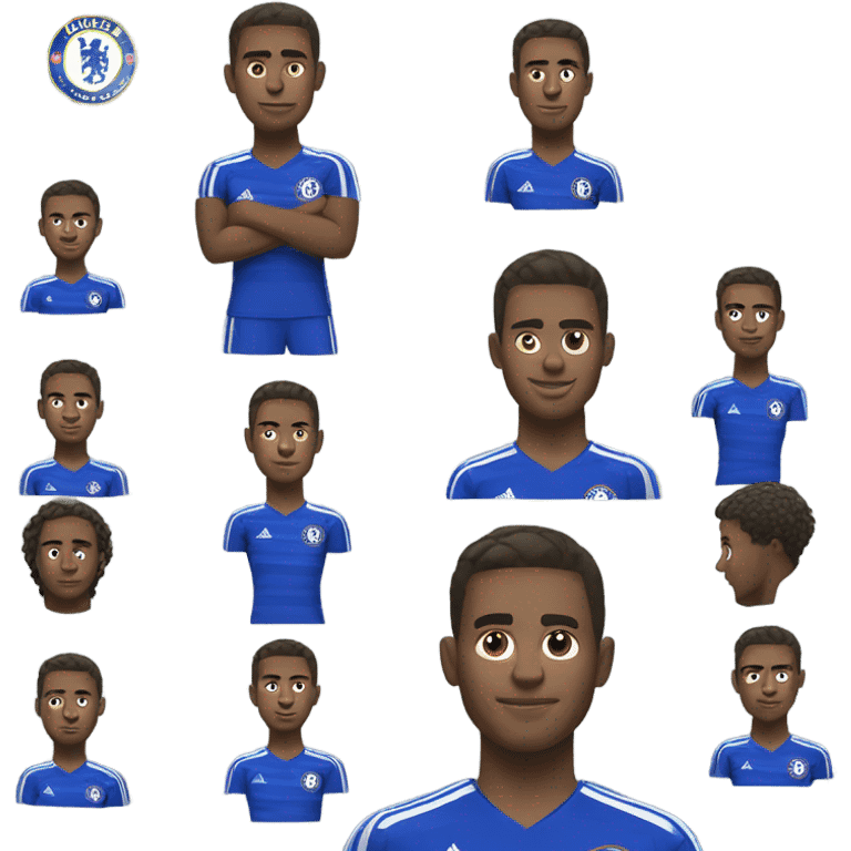 Chelsea soccer player  emoji