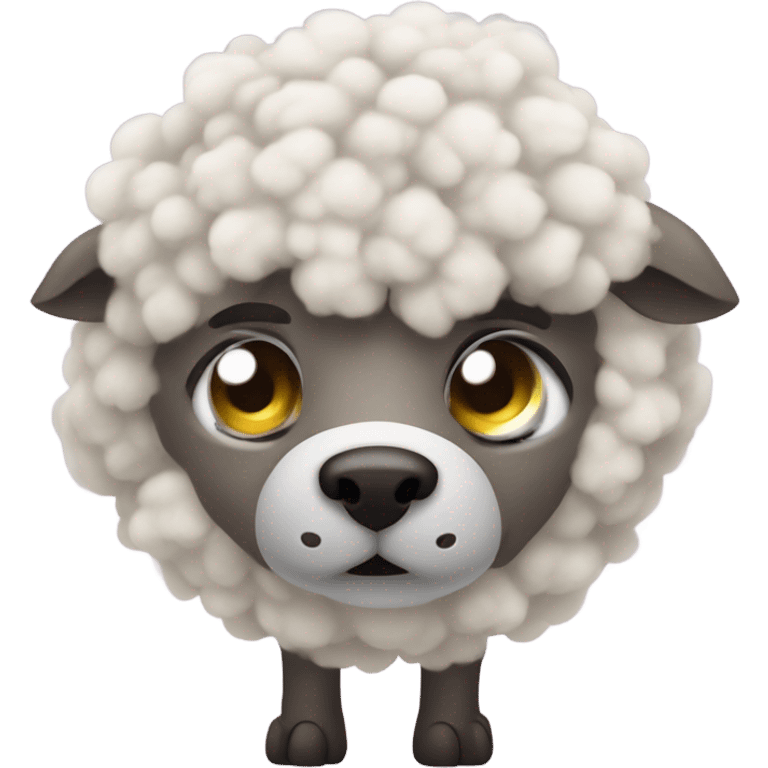 wolf in sheep's clothing emoji