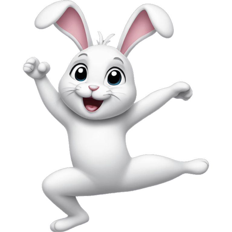 bunny dancing emoji