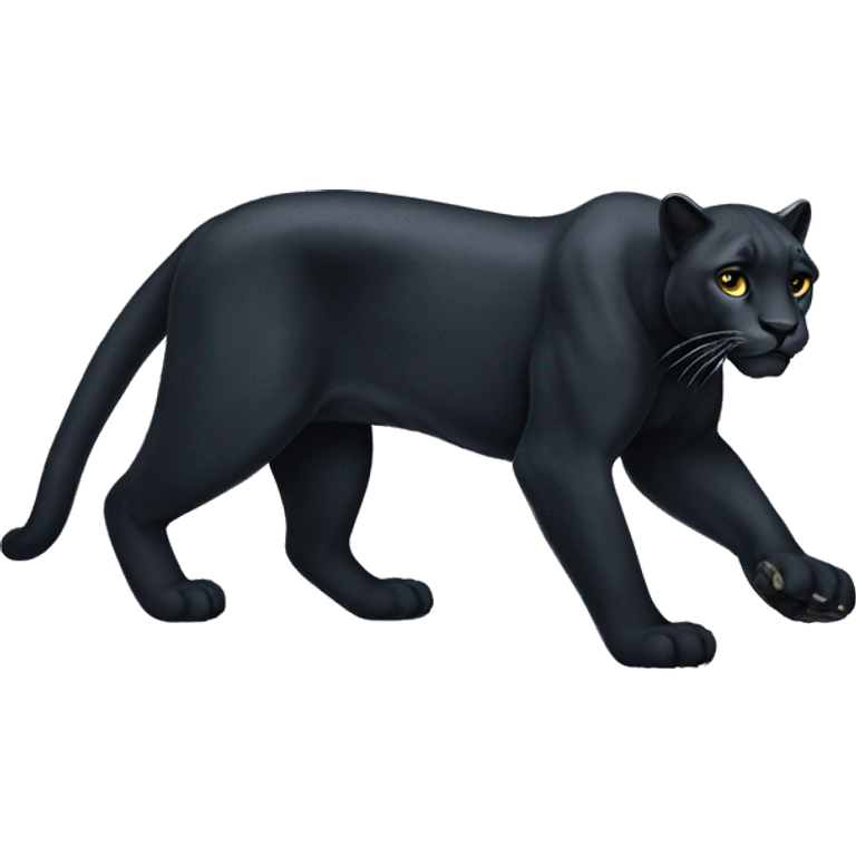 full body panther emoji