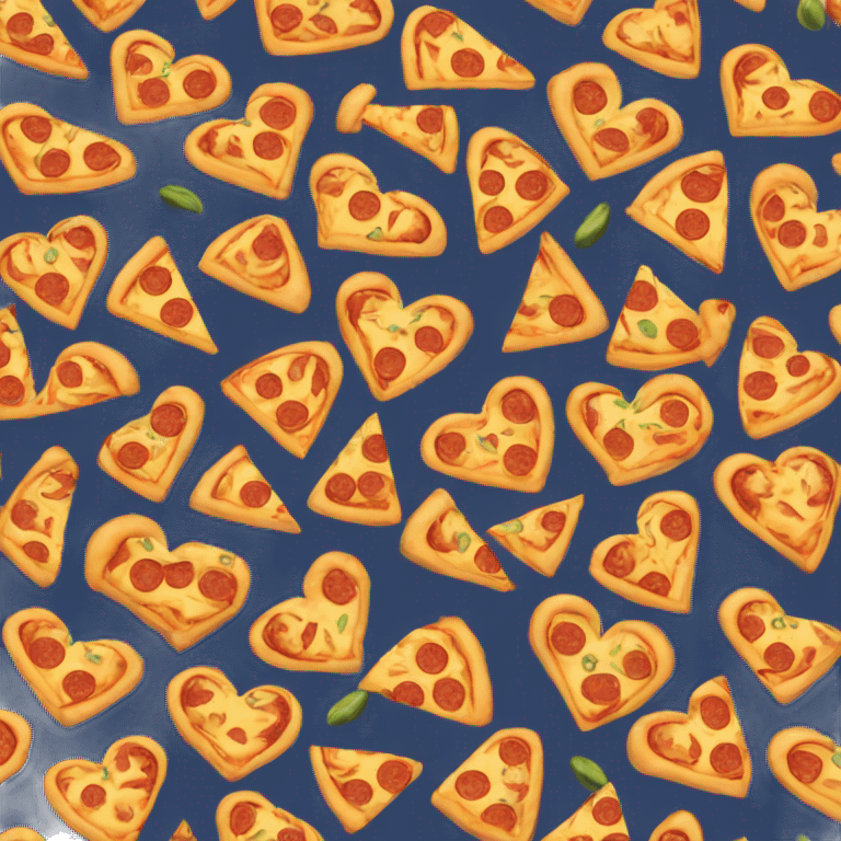 pizza heart  emoji