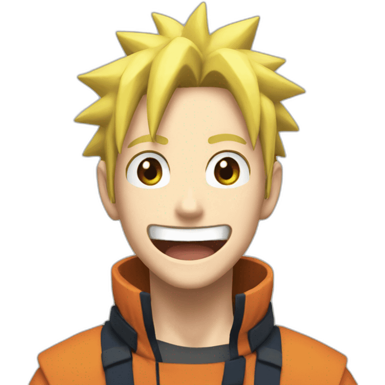 Naruto smile emoji