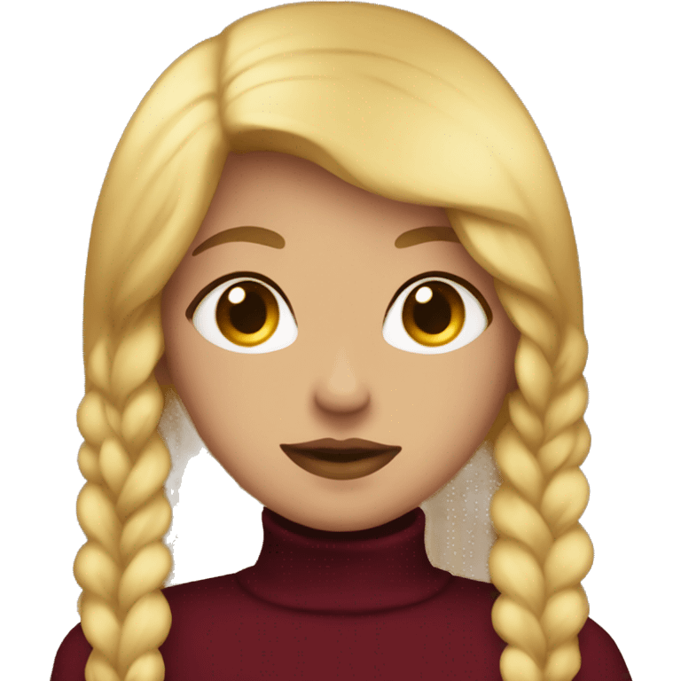 dark red or maroon aesthetic for girls emoji