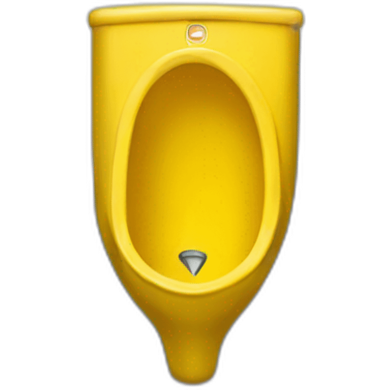 yellow urinal emoji