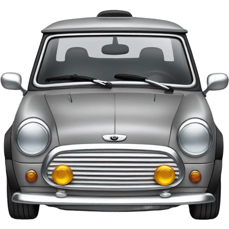 Gray Mini One Car emoji