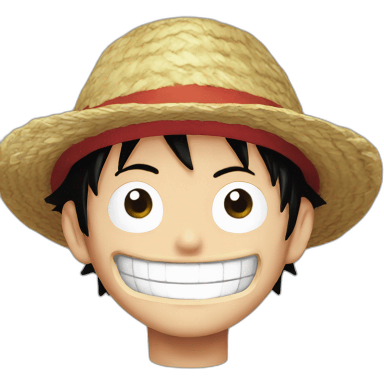 Luffy one piece emoji