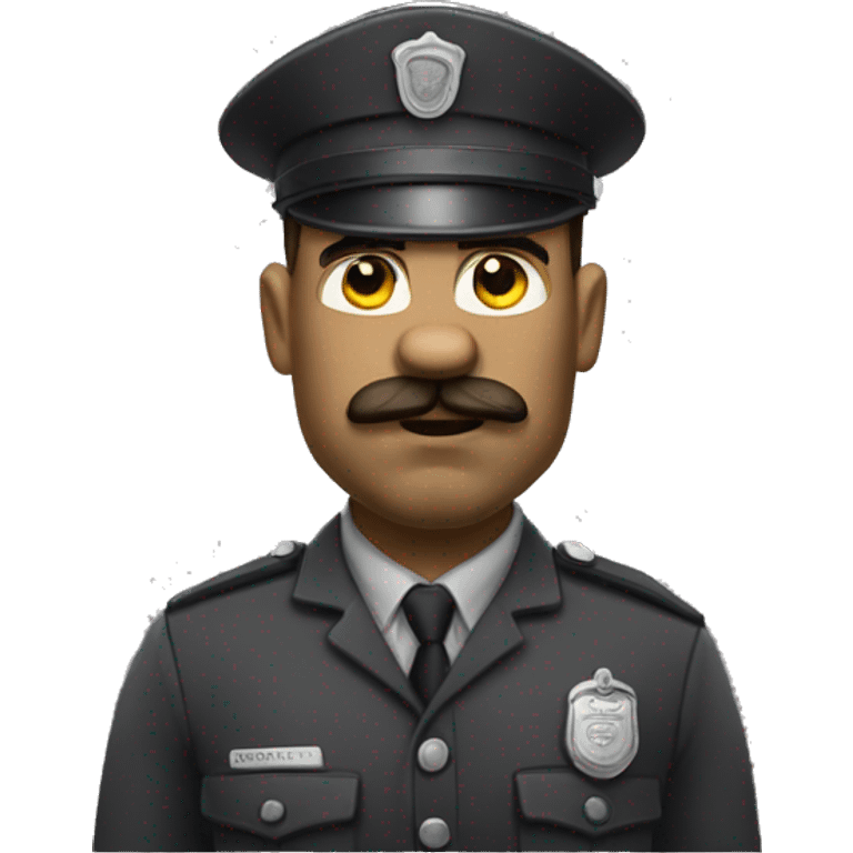 buff correctional officer shrek with a mustache emoji