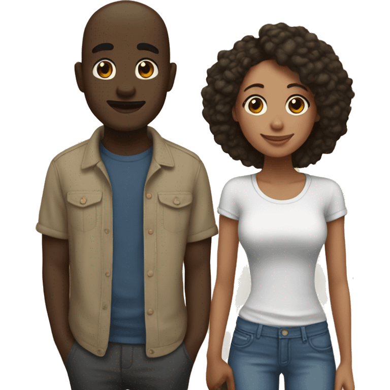 Interracial couples ￼ emoji