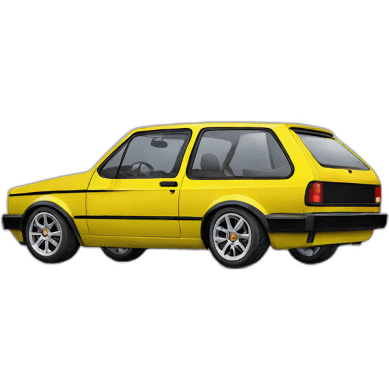 Golf mk2 emoji