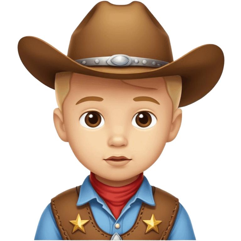 Cowboy baby  emoji