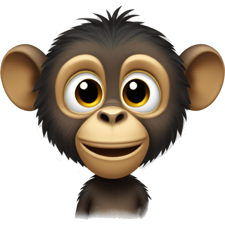 Ruffy d monkey says hello emoji