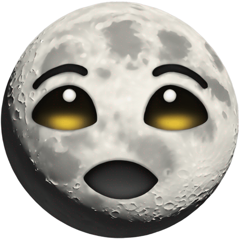 moon smiley emoji