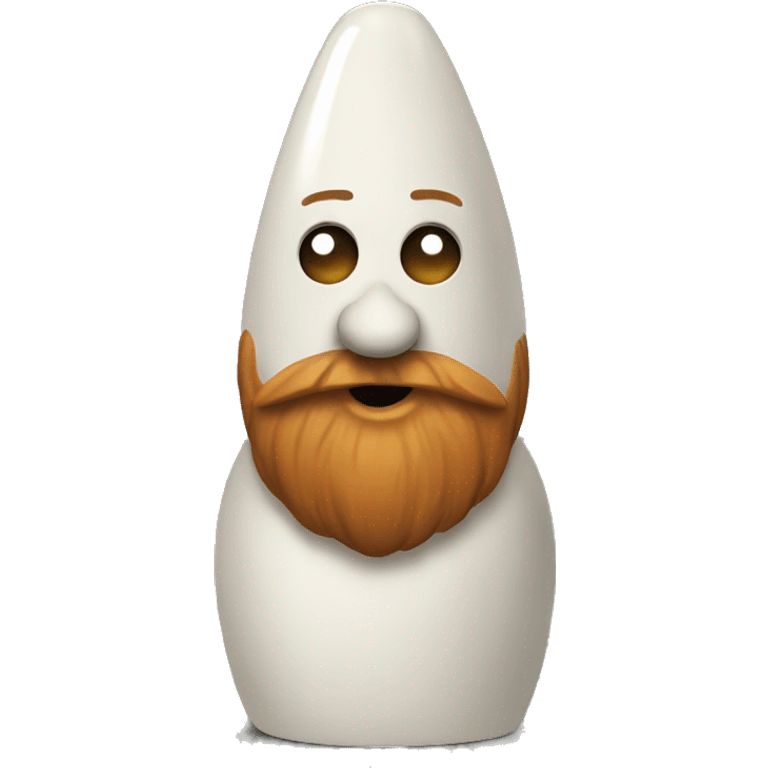 Dwarf as bowling pin emoji