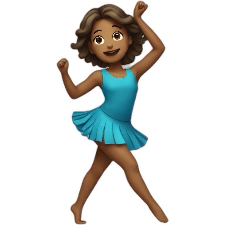 Girl dancing emoji