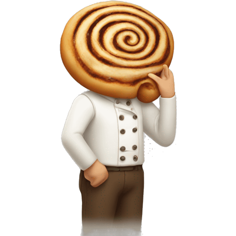 Cinnamon roll emoji